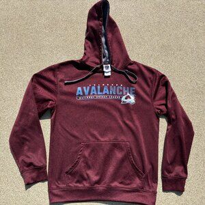 Colorado Avalanche NHL hockey maroon hoodie sweatshirt size M